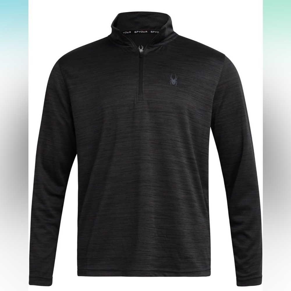 Spyder Heather Black (dark gray) Stretch‎ Pullover